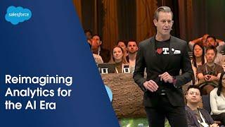 Tableau Keynote: Reimagining Analytics for the AI Era | Dreamforce | Salesforce