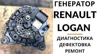 Генератор Renault Logan, Duster, Sandero, Sandero Stepway, Lada Largus.