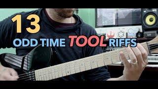 13 Odd Time Tool Riffs