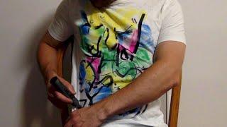 Abstract painting | Cool art on T-Shirt | Markers | Demonstration