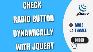 Check Radio Button Dynamically with jQuery [HowToCodeSchool.com]