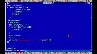 Frequency of elements in array | Solution with Explanation in C | ANY DOUBTS POST THE COMMENT.