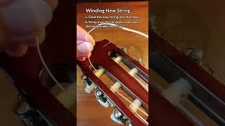 How to String A Classical Guitar?