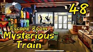 Escape Room Mysterious train Level 48 Walkthrough