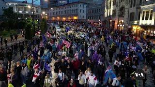 Georgia riled by new protests after parliament passes ‘foreign agent’ law | VOANews