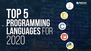 Top 5 Programming Languages in 2020 | Best Programming Languages To Learn | NetCom Learning