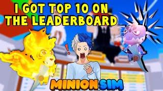 How I Managed To Get Top 10 on the Leaderboard in Minion Simulator + LB Minions 