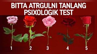 Psixologik test Orzuyingiz amalga oshadimi yoki yo'q