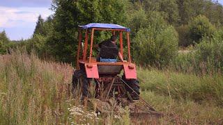 Tractor T-25 Mowing (1080p)