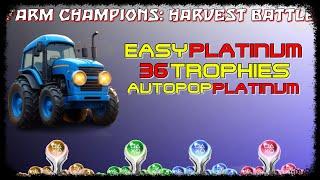 New EASY Platinum Game | FARM CHAMPIONS: HARVEST BATTLE - Trophy Guide - Autopop Platinum