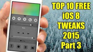 TOP 10 FREE iOS 8 Jailbreak Cydia Tweaks 2015 - Part 3