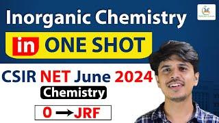 Complete Inorganic Chemistry in ONE SHOT for csir net chemical science june 2024|csir net chemistry