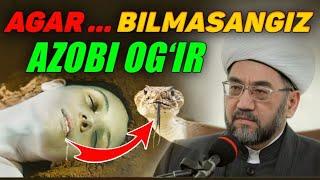 Bu suhbatni ko'proq ayollar eshitsin! °Muftiy |nuriddin hoji domla #yangimaruza