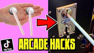 Testing VIRAL TikTok ARCADE HACKS! (OMG!!)