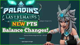 Strix Got Nerfed...Again! Paladins Last Remains PTS Balance Changes/Discussion