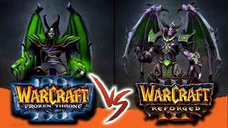 Undead - old models vs new! // Warcraft 3: Reforged