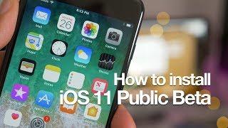 How-To: Install iOS 11 Public Beta