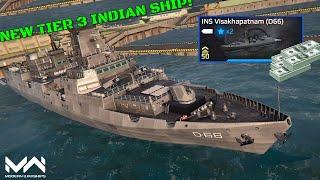 New Dollar Ship From India! INS Visakhpatnam (D66) Full Review and Gameplay | New Update Alpha Test