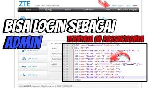 Cara Mengetahui Password Login Super Admin Indihome ZTE F670L - 2024