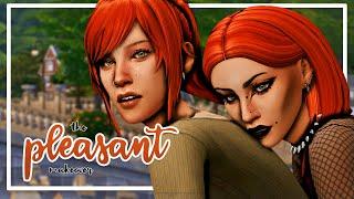 Giving the PLEASANT TWINS the ULTIMATE makeover! + CC List | Sims 4: Townie Makeover CAS