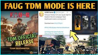 Faug Team Deathmatch Is Coming Soon | Faug Tdm Mode Officially Release