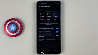 How to enable/disable Dark Mode on Realme C15 Android 11