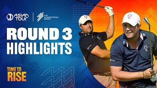 Uihlein leads while Mazzoli closes in with an ace | International Series Qatar | Rd 3 | Asian Tour