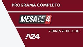 CASO LOAN: MACIEL NO DORMÍA LA SIESTA, COMÍA UN ASADO #MESADE4  I Programa Completo 26/07/2024