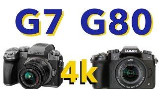 What is better, Panasonic Lumix DMC-G80/G85 or Panasonic Lumix DMC-G7?