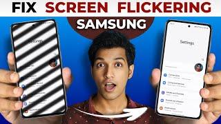 How to Fix Screen Flickering Problem in Samsung Galaxy Phone - M35, A35, M55, A55, F55...