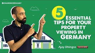 5 Essential Tips for Your Property Viewing in Germany | What to Look for Before Buying