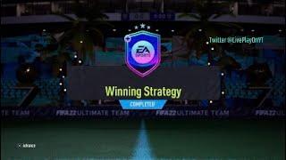 Winning Strategy SBC - CHEAPEST METHOD!!! | FIFA 22