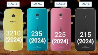 Nokia 3210 4G vs Nokia 235 4G vs Nokia 225 4G vs Nokia 215 4G