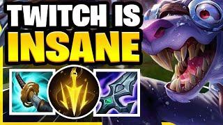 TWITCH JUNGLE IS THE NEW META IN WILD RIFT! TWITCH BUILD & GAMEPLAY!