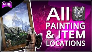 Where To Find All  7 Paintings and Item Locations | Elden Ring Guides