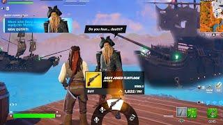 Fortnite JUST ADDED This in Todays Update! (Jack Sparrow Boss)