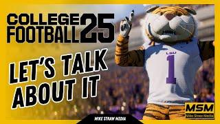 Let's Talk College Football 25 And Gameplay News - Live Stream VOD