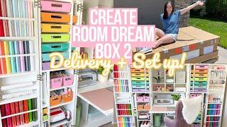 CREATE ROOM DREAM BOX 2 DELIVERY, ASSEMBLY, SET UP, & REVEAL + MY BEST TIPS