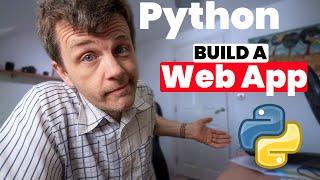 How to build a web app in python. Complete roadmap and learning materials...