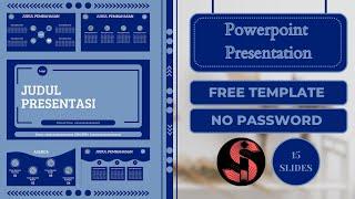 TUTORIAL TEMPLATE POWERPOINT TEMA INVESTASI ‼️#freetemplate #powerpoint #canva