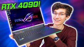 PURE INSANITY - RTX 4090 Gaming Laptops Are HERE!   - Asus ROG Strix SCAR 18