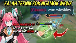 CARA MEMBUAT CLAUDE EMOSI :) kalah sama layla kok kesel game doang loh ??