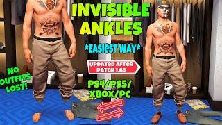 How To Get Invisible Ankles In GTA Online *EASIEST WAY* (All Consoles & PC) After Patch 1.69