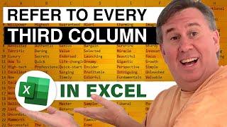 Excel Technique Refer To Every Third Column From Bob Umlas - Episode 2583