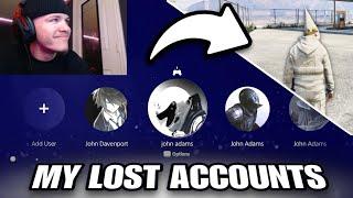 I GOT MY LOST PLAYSTATION ACCOUNTS BACK for GTA Online... (did they get banned?)