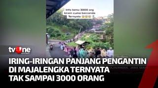 Heboh Iring-Iringan Panjang Pengantin di Majalengka | Kabar Utama tvOne