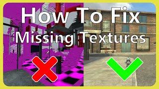 How To Fix Missing Textures in Garry`s Mod for FREE in 2024 | Install CSS Source GMOD
