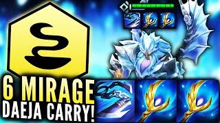 6 Mirage DAEJA CARRY w/ Dawnbringer's Determination is BUSTED | Teamfight Tactics Set 7 Patch 12.12b