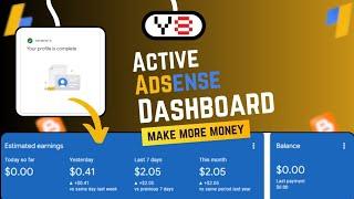 Active Your Google Adsense Dashboard Within 2hr