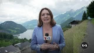 VOA’s Myroslava Gongadze reports on Ukraine’s peace summit | VOA News